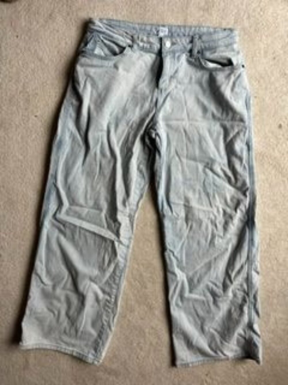Milly by Millie Bobby Brown wide leg light washed jeans sz 8